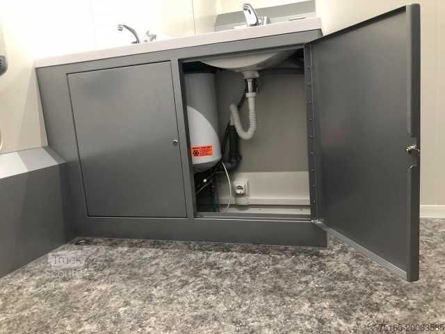 Trailer Rosemeier VE 4 Damen, 1 Herren, 4 Urinale Toilettenanhänger