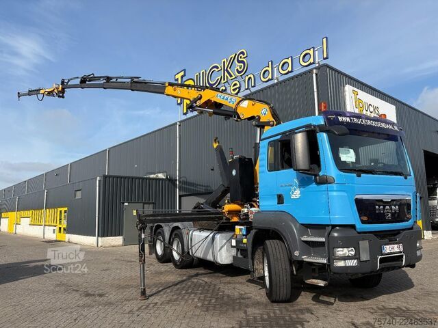 Ciężarówka z dźwigiem MAN TGS 33.360 + EFFER 210/4S   4 X EXT. +  JIB 2 S...