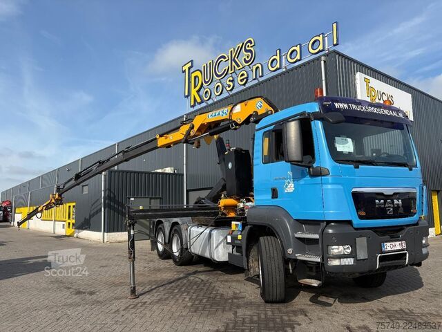 Ciężarówka z dźwigiem MAN TGS 33.360 + EFFER 210/4S   4 X EXT. +  JIB 2 S...