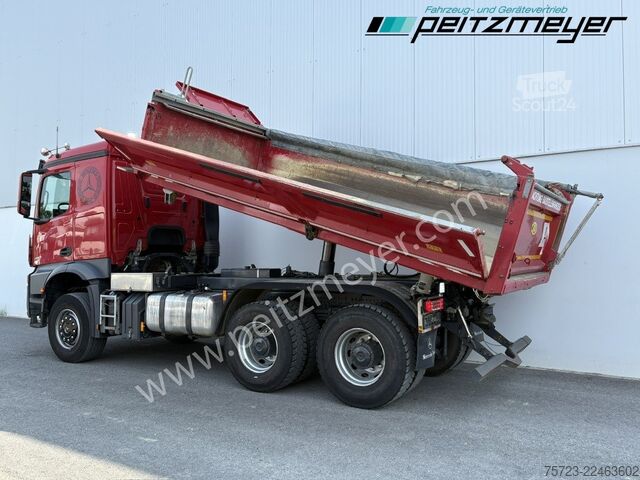 Háromirányú billenő teherautó Mercedes-Benz Arocs 2653 K 6x4, Bordmatik, Klima, Standheizung, Navi
