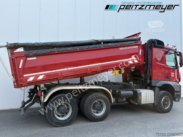 Háromirányú billenő teherautó Mercedes-Benz Arocs 2653 K 6x4, Bordmatik, Klima, Standheizung, Navi