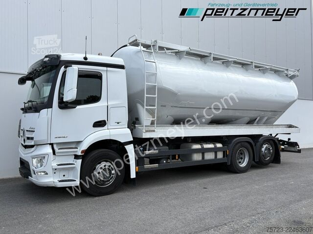 Siló teherautó Mercedes-Benz Antos 2540 L Spitzer 31 m³, 5 Kammern, Schiebedeckel
