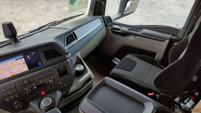 3-sided tipper MAN TGS 26.440 6x2H-4 KRAN FASSI F195A.2.24