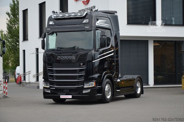 Standardni vlačilec Scania S 500 / 2019r / KLIMA P. / FULL L ED / ACC / ALUSY / NAVI / DE / 3550