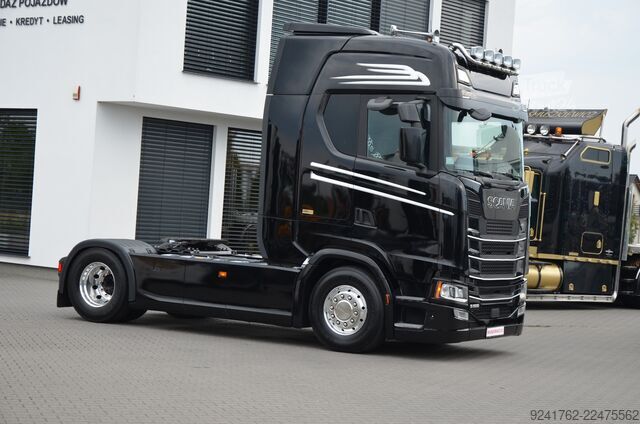 Standardni vlačilec Scania S 500 / 2019r / KLIMA P. / FULL L ED / ACC / ALUSY / NAVI / DE / 3550