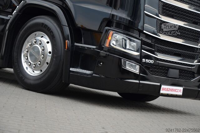 Standardni vlačilec Scania S 500 / 2019r / KLIMA P. / FULL L ED / ACC / ALUSY / NAVI / DE / 3550