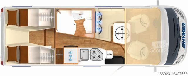 Integrovaný obytný vůz HYMER/ERIBA Exsis-i Pure 580 Abverkaufspreis