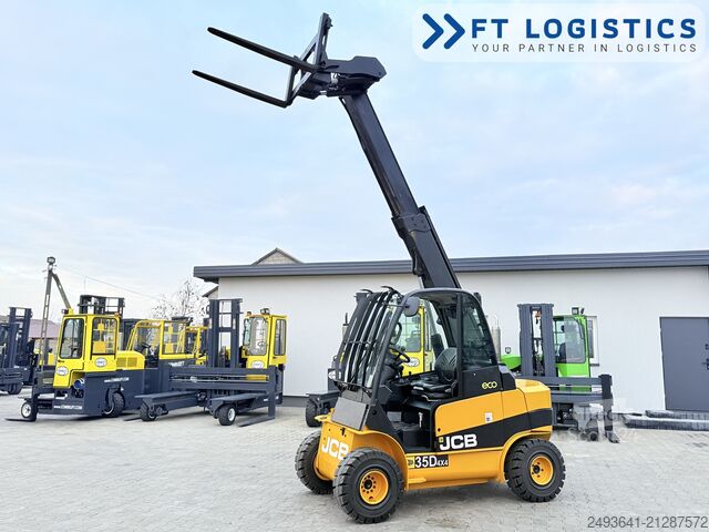 Teleskoplader JCB TLT 35D 4X4 CABIN POSITIONER NEW TIRES