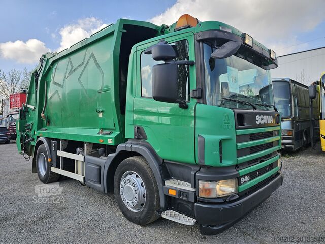 Ciężarówka na śmieci SCANIA P94DB4X2NB230 mit NORBA RL200 14.1cub