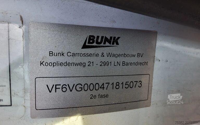 Koffer Renault Master 165.35 BAK-KLEP DUBBELLUCHT - EURO 6 - ...