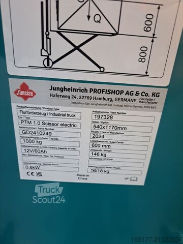Gabelstapler  PTM1.0Scissor
