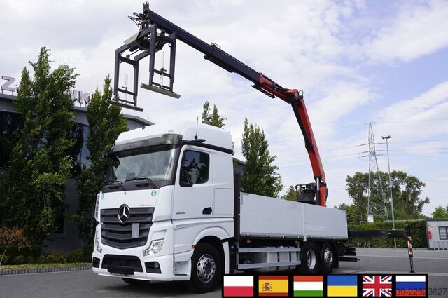 Platforma ar celtni Mercedes-Benz Actros 2545 MP5 / 100 tho.km / Palfinger