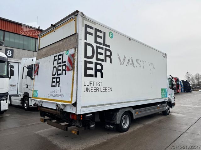 LKW mit Kofferaufbau MERCEDES-BENZ ATEGO 818 * ANFAHUNFALL * MOTOR LÄÜFT *