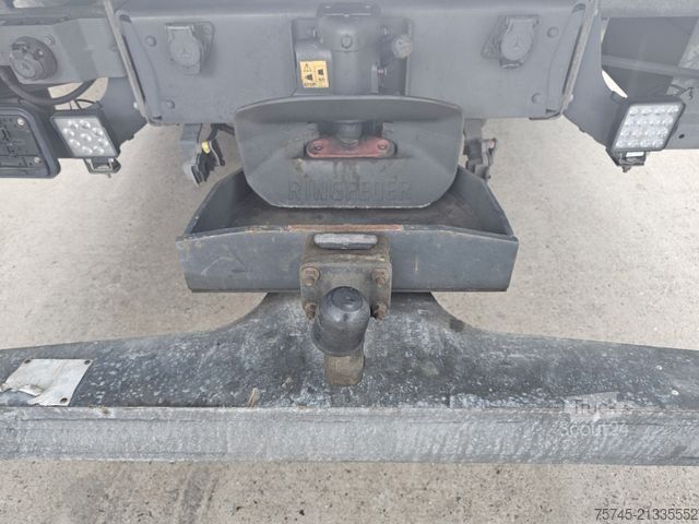 Abschleppwagen MERCEDES-BENZ ATEGO 1527*FASSI KRAN*SCHIEBEPLATEAU*HUBBRILLE