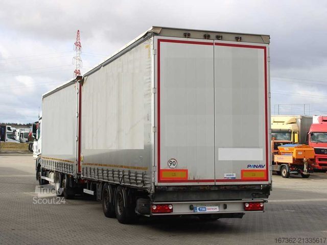 LKW mit Pritsche & Plane MERCEDES-BENZ Actros 2542 L/NR, 6X2, EURO 6, + PANAV