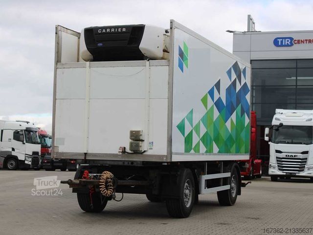 Remorque frigorifique  TCH18, CARRIER SUPRA 950mt, 2x EVAPORATOR