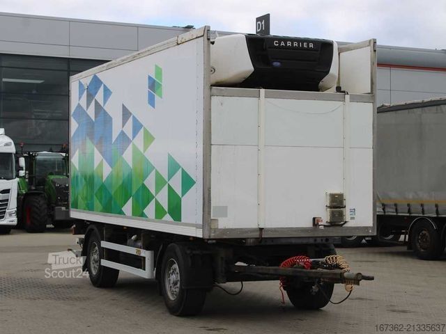 Remorque frigorifique  TCH18, CARRIER SUPRA 950mt, 2x EVAPORATOR