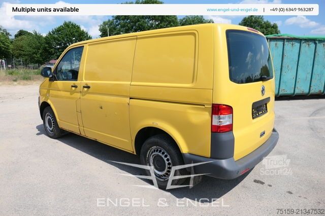 Slēgtais furgons Volkswagen T5 Transporter 2.0 TDI PARKTRONIK 2xSCHIEBETÜR