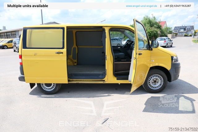 Slēgtais furgons Volkswagen T5 Transporter 2.0 TDI PARKTRONIK 2xSCHIEBETÜR