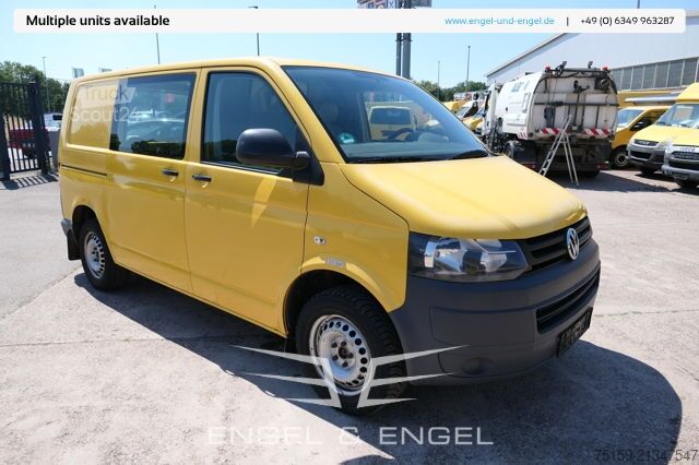 Slēgtais furgons Volkswagen T5 Transporter 2.0 TDI EURO-5 2xSCHIEBETÜR PARKTRONIK SERVICE 157tkm