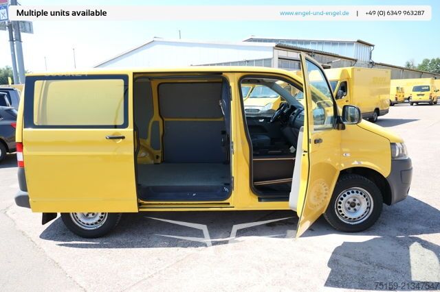 Slēgtais furgons Volkswagen T5 Transporter 2.0 TDI EURO-5 2xSCHIEBETÜR PARKTRONIK SERVICE 157tkm