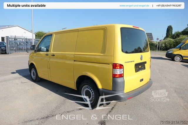Fourgon tôlé Volkswagen T5 Transporter 2.0 TDI PARKTRONIK EURO-5 2xSCHIEBETÜR CoC