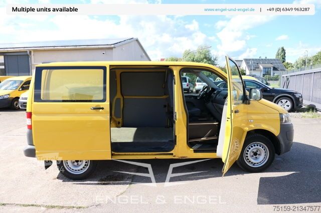 Fourgon tôlé Volkswagen T5 Transporter 2.0 TDI PARKTRONIK EURO-5 2xSCHIEBETÜR CoC