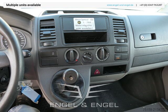 Fourgon tôlé Volkswagen T5 Transporter 2.0 TDI PARKTRONIK EURO-5 2xSCHIEBETÜR CoC