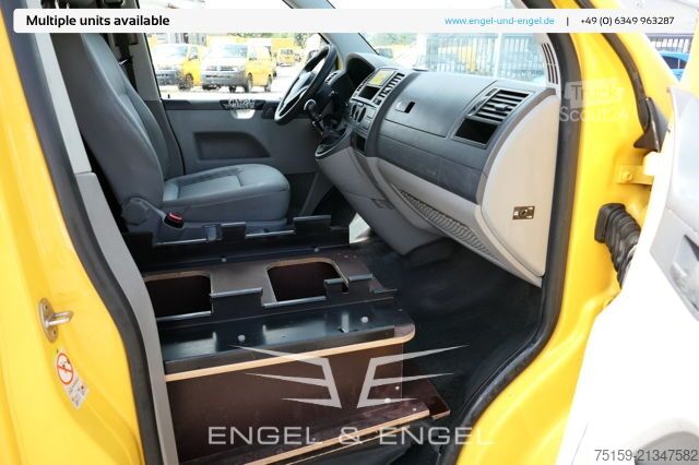 Fourgon tôlé Volkswagen T5 Transporter 2.0 TDI PARKTRONIK EURO-5 2xSCHIEBETÜR CoC