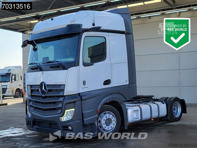 Zvezek SZM Mercedes Actros 1845 4X2 Bigspace Lowdeck Mirrorcam 2x Tank
