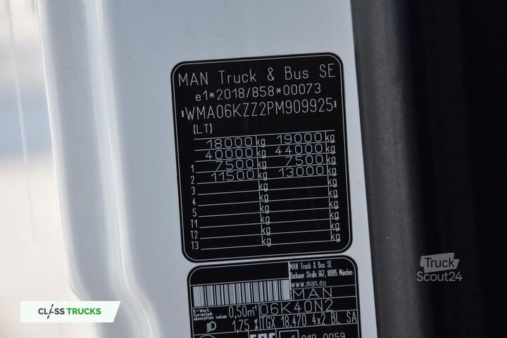 Standard nyergesvontató MAN TGX 18.470 GX