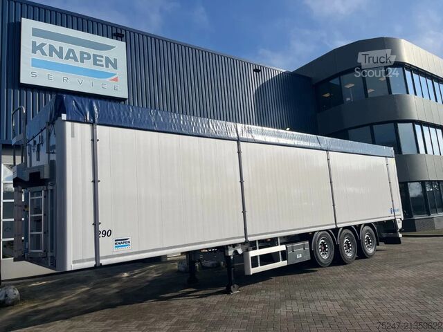 Hareketli zemin Knapen Trailers K200 - 80m3 Liftas *Nieuw / Neu*
