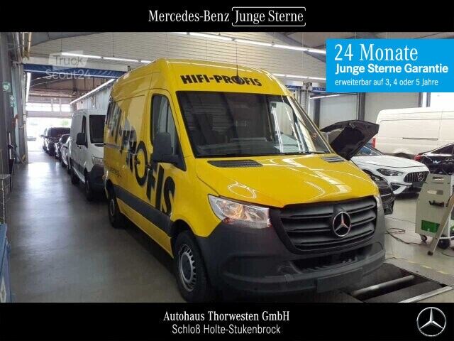 Vans ar augstu jumtu Mercedes-Benz Sprinter 215 CDI Hochdach L1H2 Automatik NAVI