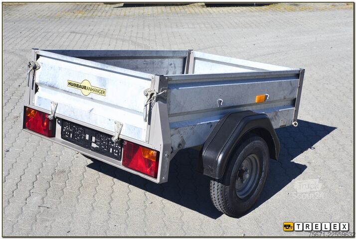 автомобилен ремарке Humbaur HB50 Kastenanhänger 1,50m Stahlbordwände