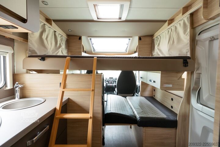 Caravane/camping-car Fiat Ducato Weinsberg Carasuite 2020 | Completamente accessoriato | 5 posti let