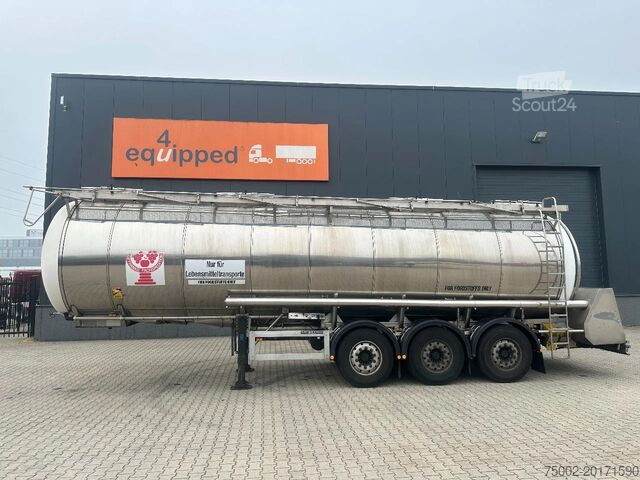 Lebensmitteltanker Feldbinder LEVENSMIDDELEN / FOOD / LEBENSMITTEL / 33.500L ...