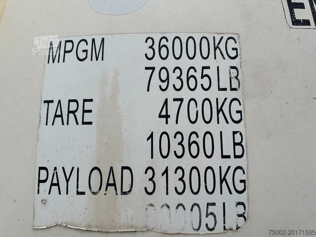 Tankcontainer CIMC 20FT SWAP 35.040L, 4 baffles / 5 holes / T11 / ...