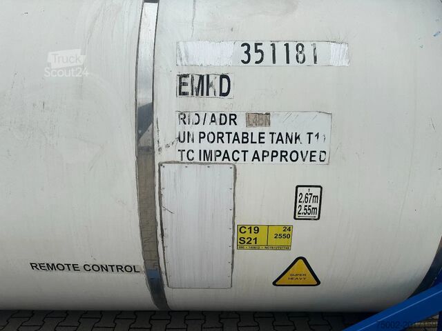 Tankcontainer CIMC 20FT SWAP 35.040L, 4 baffles / 5 holes / T11 / ...