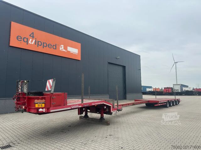 Cargador bajo Nooteboom MCO-50-04V 4-axle lowloader, 4x hydraulic steer...