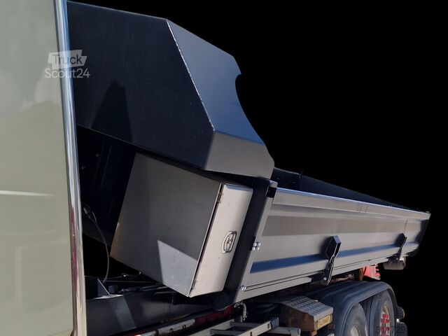 Kampós konténer Decker Containerbau Abrollcontainer 2-Seitenkipper Bordmatik