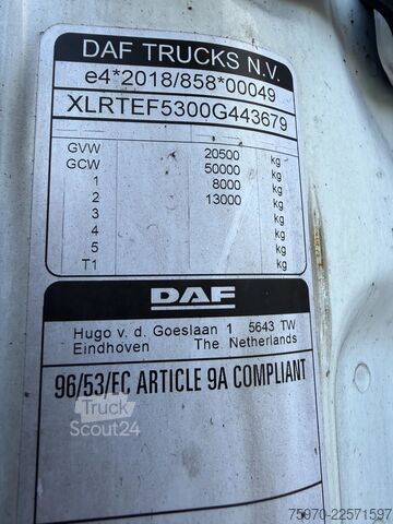 Standart-SZM DAF XG 480 FT 4X2 2023 ACC / ALCOA'S