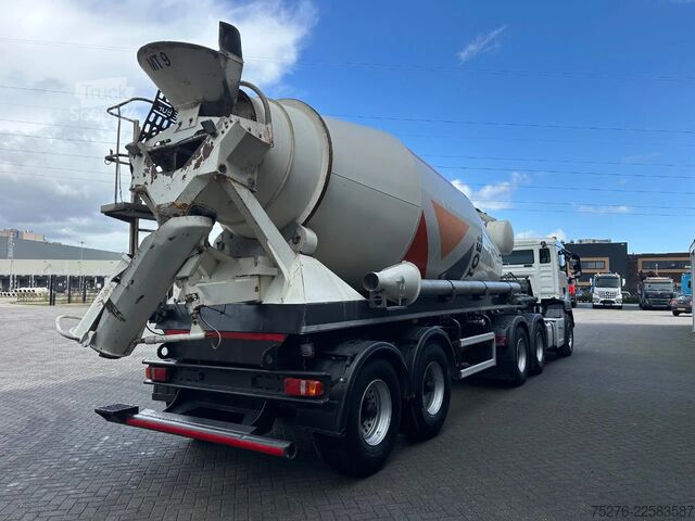  MAN TGS 33.460 6x4 +Mixeroplegger 12 m3 Euro 6