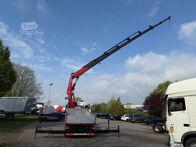 LKW mit Pritsche (offen) MAN 35.520 8x4 Kran Fassi F800, OHNE ABSTÜTZÜBERWACH