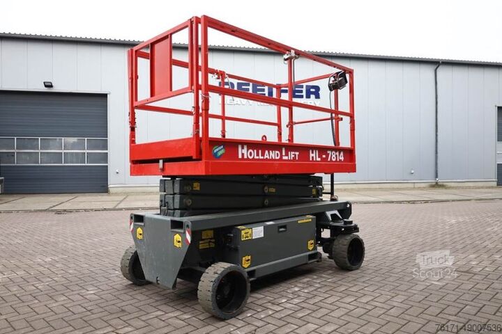 Ножичний підйомник Holland Lift Ecostar HL-7814 Electric, 10m Working Height, 450k