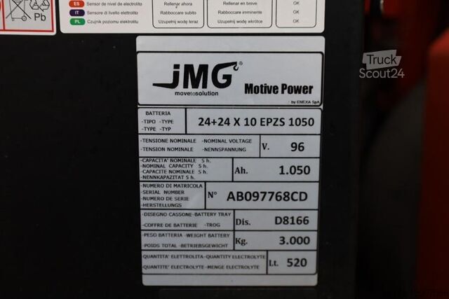 Vorkheftruck JMG MC250.09FL Valid inspection, *Guarantee! Fully Ele