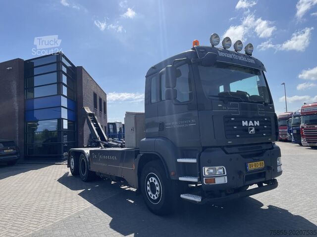 Système de bras à crochet MAN TGA 26.320 6X2-2 BL Hooklift / Containersystem ...