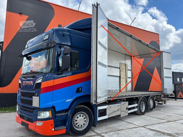 Kabina podvozku Scania R520 6x2*4 BOX L=7340 mm