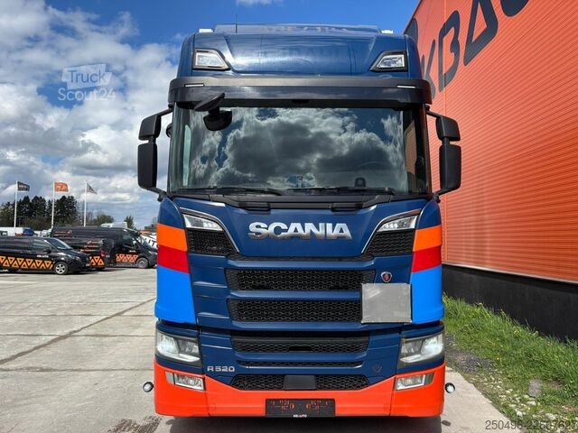 Kabina podvozku Scania R520 6x2*4 BOX L=7340 mm