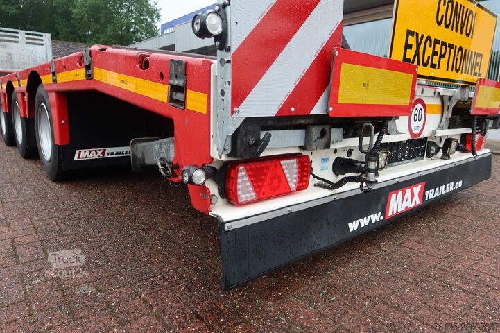 Semi-remorque surbaissée Max Trailer Max 100-F-S43-1AAF Uitschuifbaar 450cm
