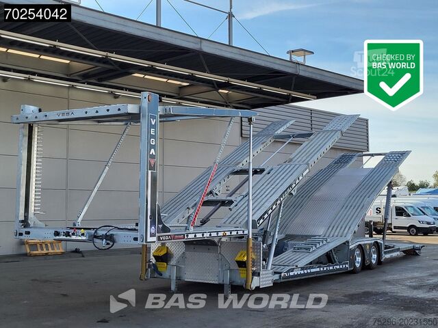 Trasportatore di auto Vega Euromax 2 axles Extendable / 2 Decks